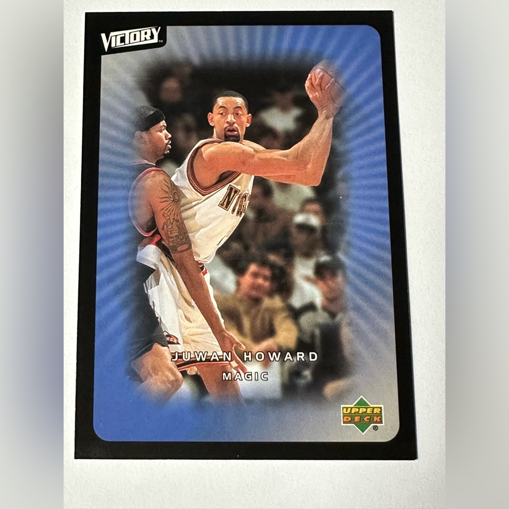 Upper Deck Juwan Howard Trading Card - Blue Design